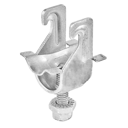 Southwire Clamp, EMT; Strut Use, 1 in, Steel, Galvanized OPCC-100